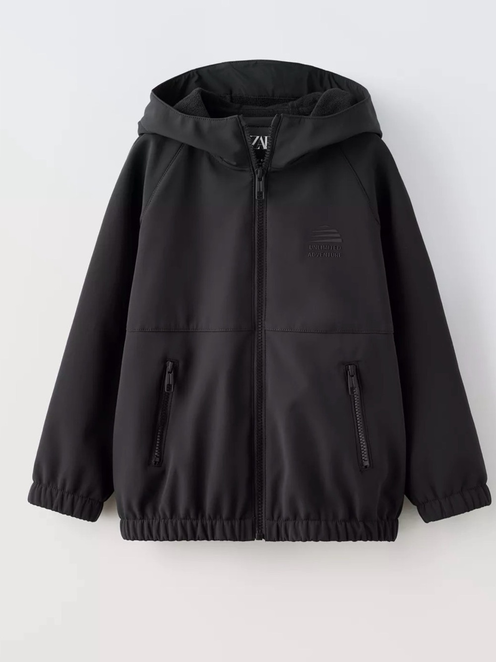 Zara Boys Water Repellent Soft Shell Jacket